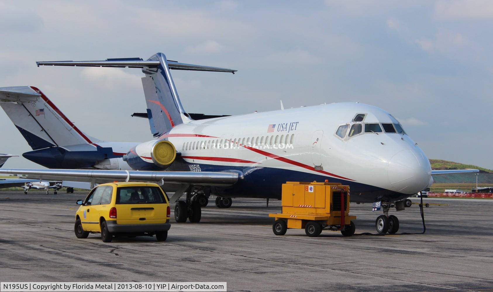 N195US, 1967 Douglas DC-9-15F C/N 47017, USA Jet DC-9-15