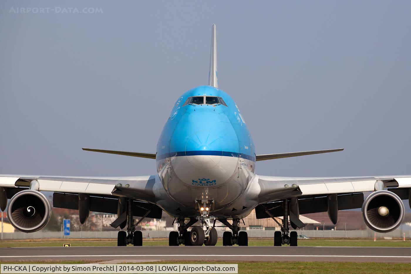 PH-CKA, 2003 Boeing 747-406F/ER/SCD C/N 33694, PH-CKA @ Graz Airport