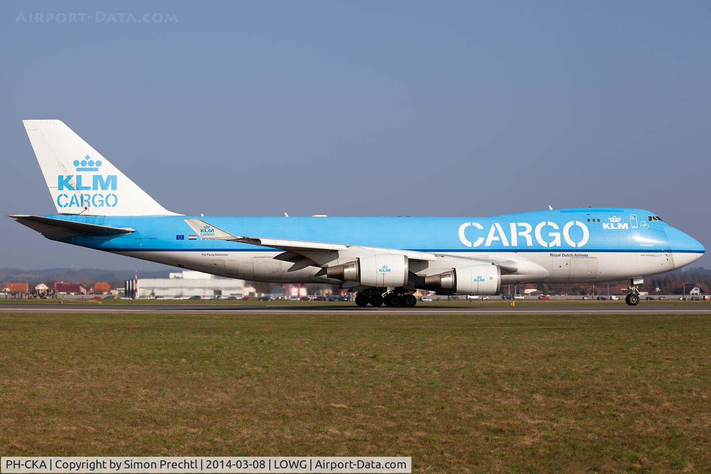 PH-CKA, 2003 Boeing 747-406F/ER/SCD C/N 33694, PH-CKA @ Graz Airport