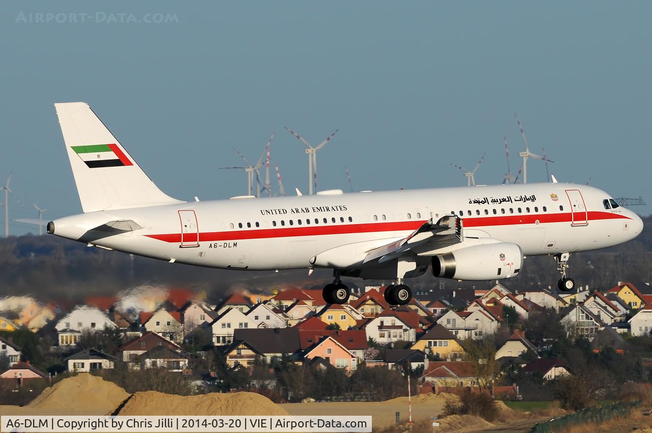 A6-DLM, 2005 Airbus A320-232 C/N 2403, United Arab Emirates - Abu Dhabi Amiri Flight