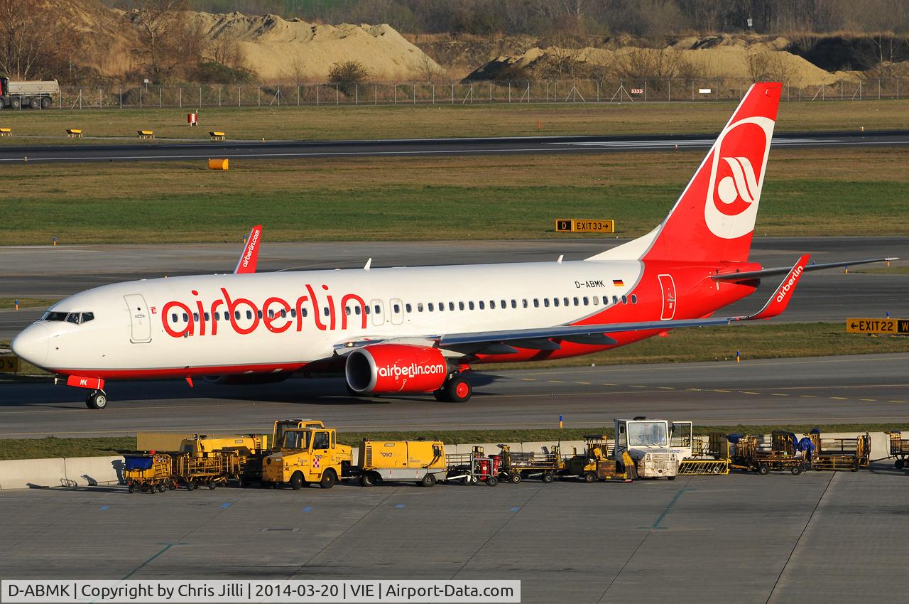 D-ABMK, 2012 Boeing 737-86J C/N 37772, Air Berlin