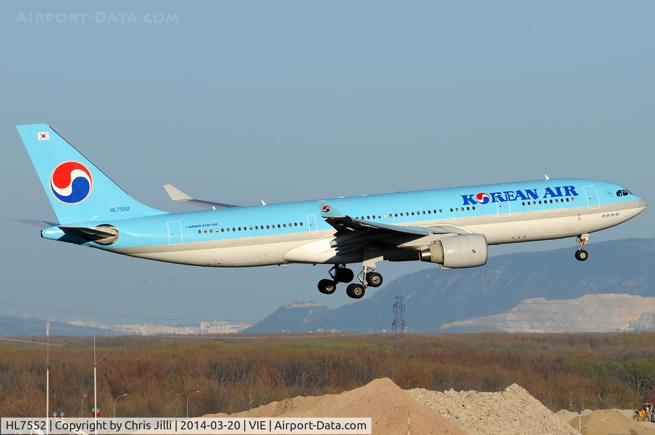 HL7552, 1999 Airbus A330-223 C/N 258, Korean Air