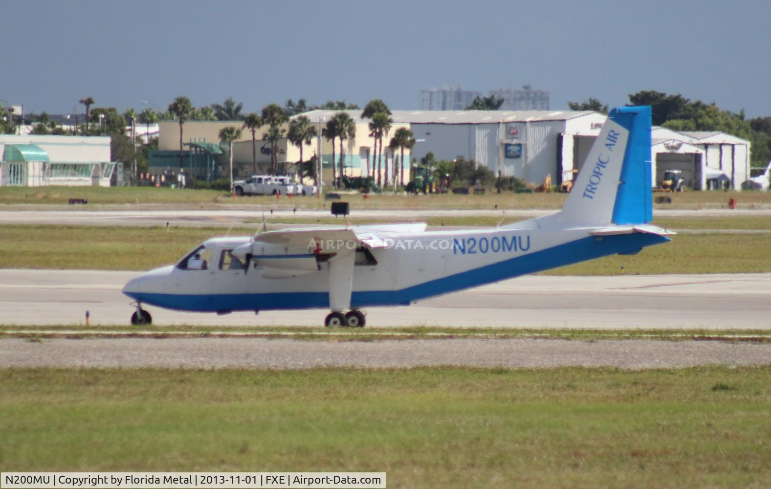 N200MU, 1971 Britten-Norman BN-2A-27 Islander C/N 78, BN-2A-27