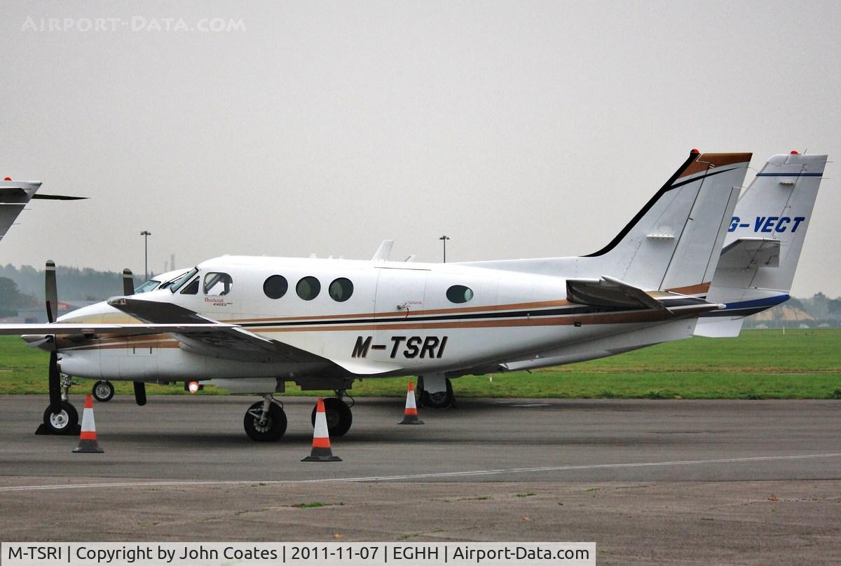 M-TSRI, Hawker Beechcraft C90GTI King Air C/N LJ-2033, At Sigs