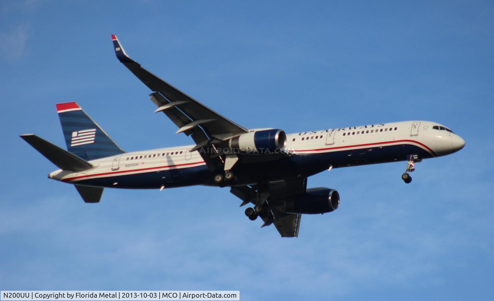 N200UU, 1995 Boeing 757-2B7 C/N 27809, USAirways 757-200