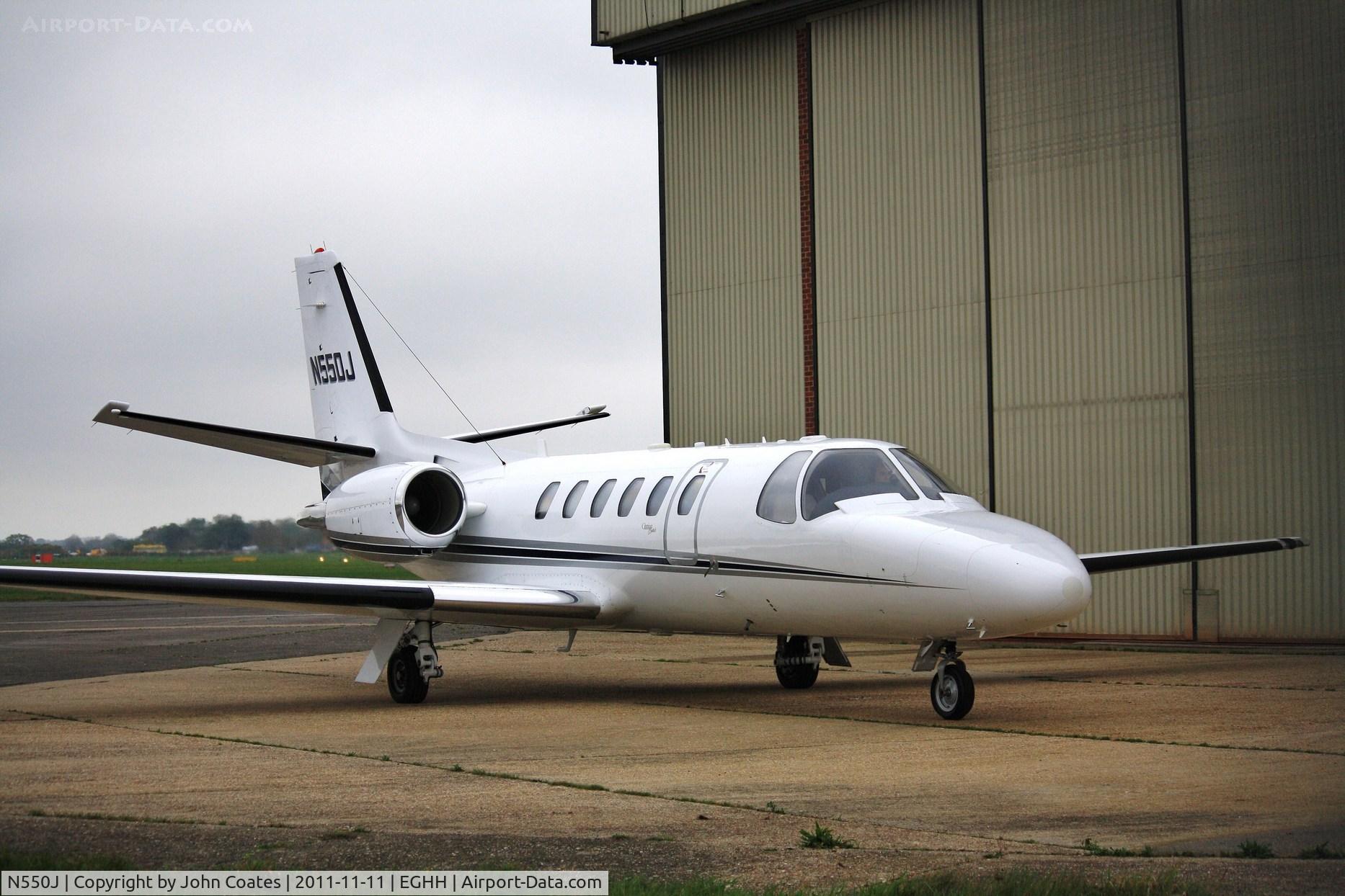 N550J, 1998 Cessna 550 C/N 550-0848, At CSE