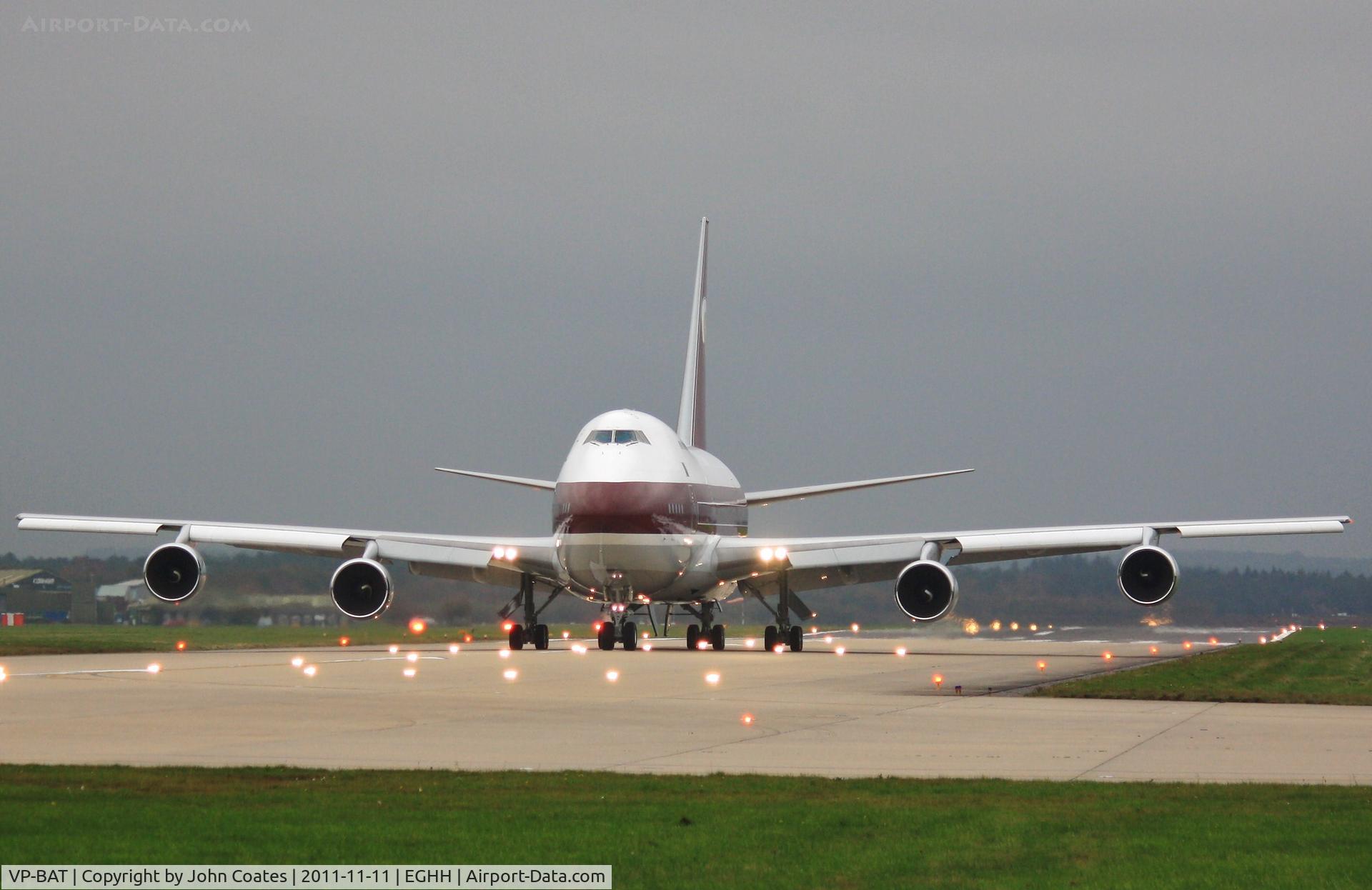 VP-BAT, 1979 Boeing 747SP-21 C/N 21648, Backtracking 08