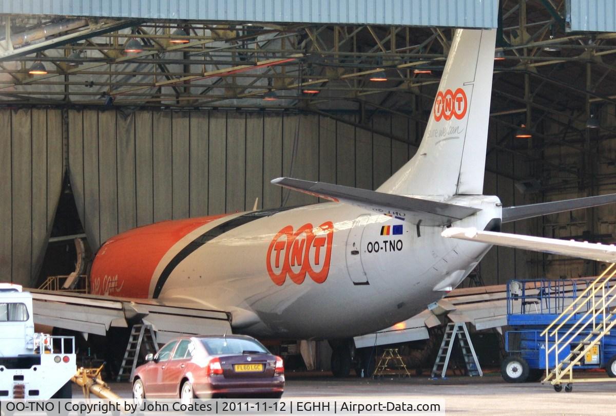 OO-TNO, 1997 Boeing 737-49R C/N 28881, At European