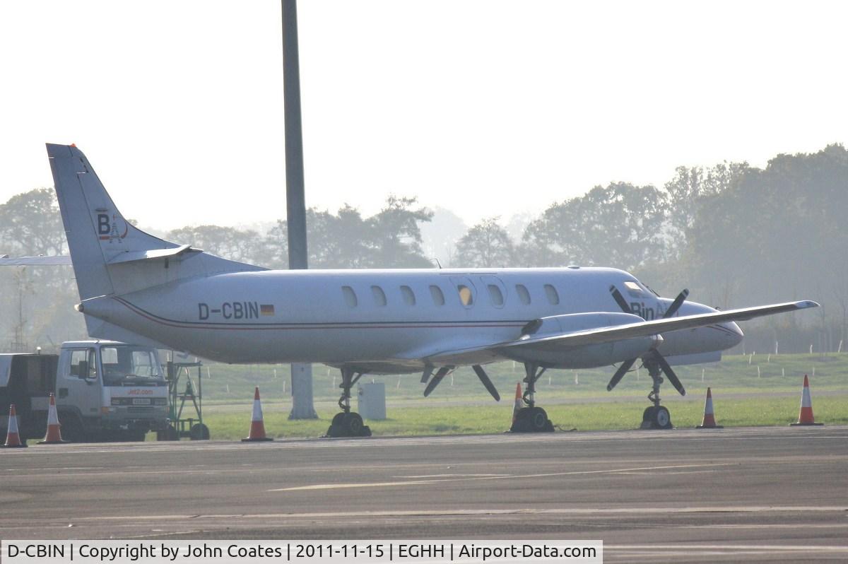 D-CBIN, Swearingen SA-227AT Merlin IVC C/N AT-440B, Misty apron