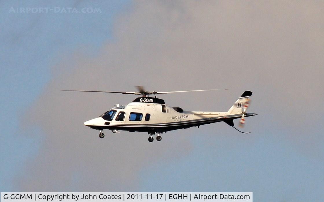 G-GCMM, 2002 Agusta A-109E Power Elite C/N 11158, On approach