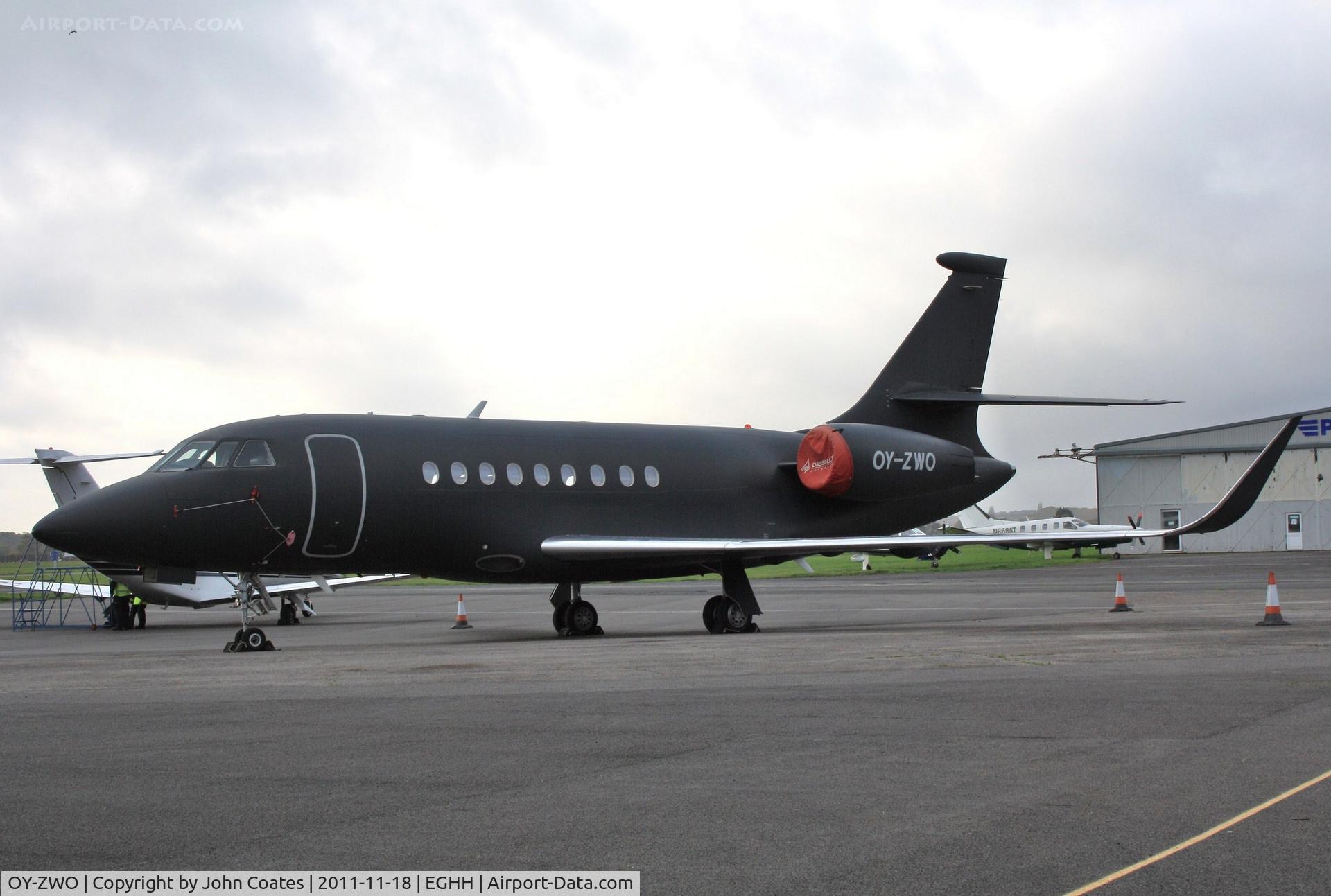 OY-ZWO, 2010 Dassault Falcon 2000EX C/N 196, At Sigs