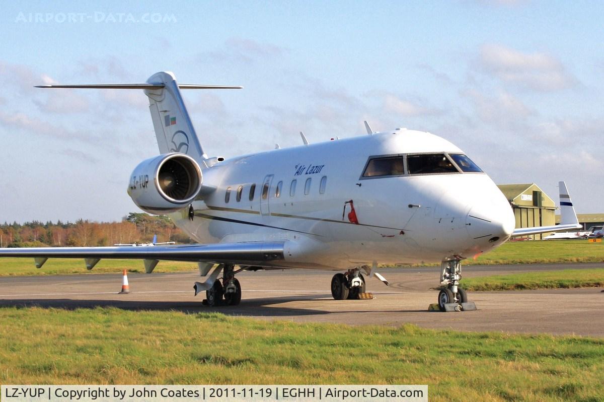 LZ-YUP, 2004 Bombardier Challenger 604 (CL-600-2B16) C/N 5602, At Sigs
