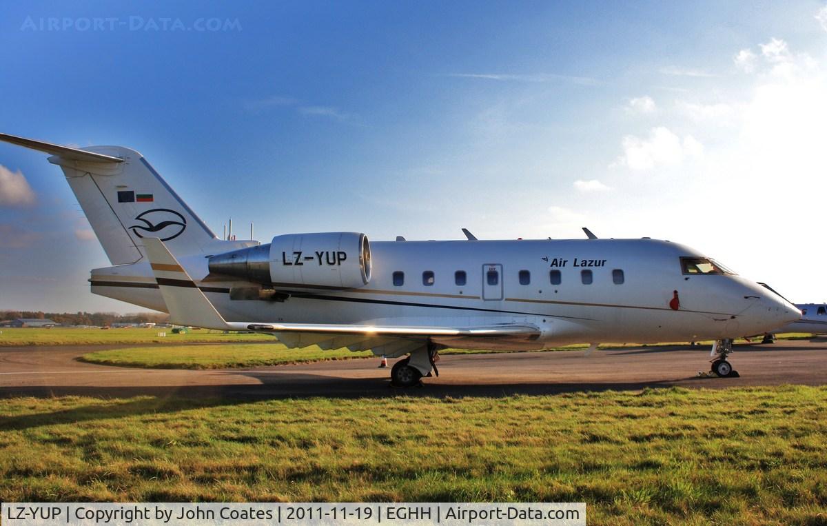 LZ-YUP, 2004 Bombardier Challenger 604 (CL-600-2B16) C/N 5602, Air Lazur at Sigs