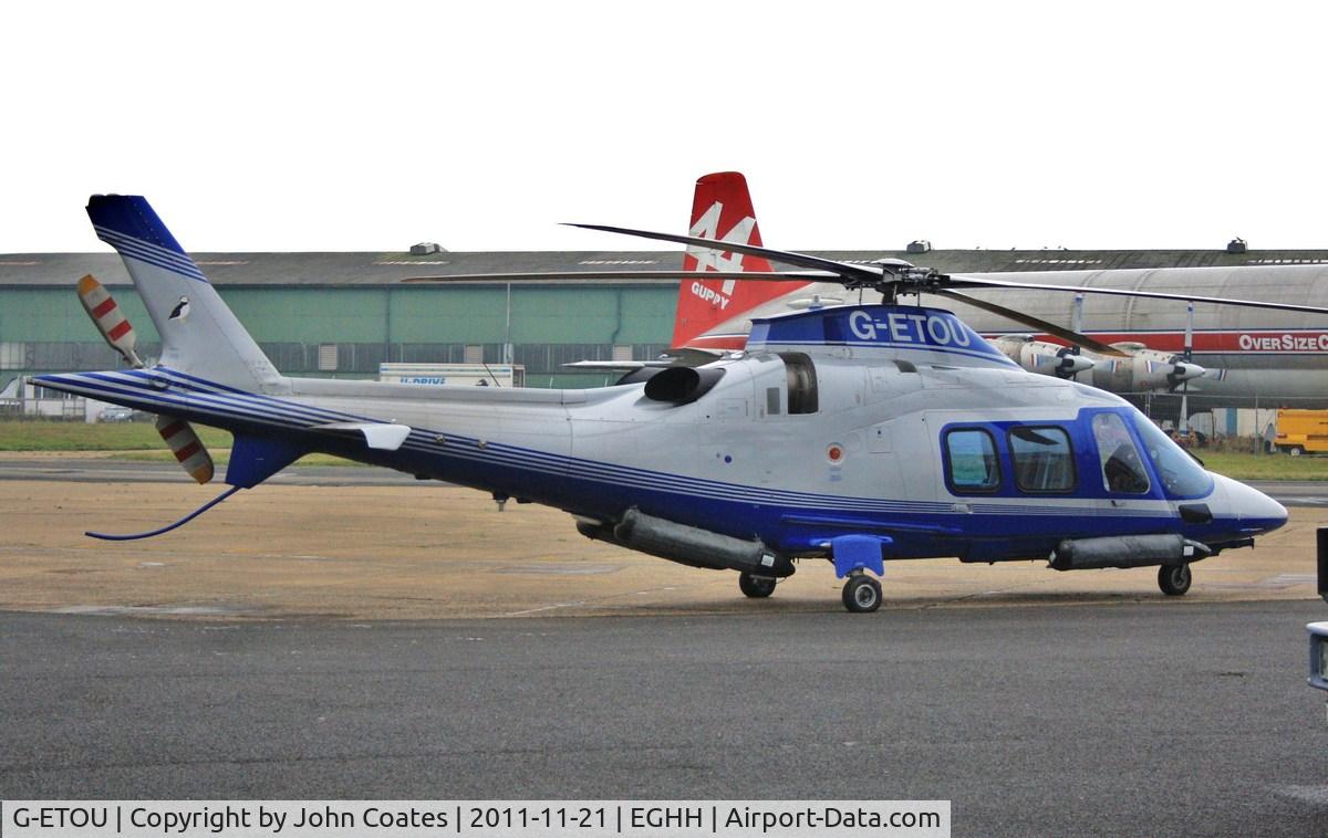 G-ETOU, 2006 Agusta A-109S Grand C/N 22028, At BHL
