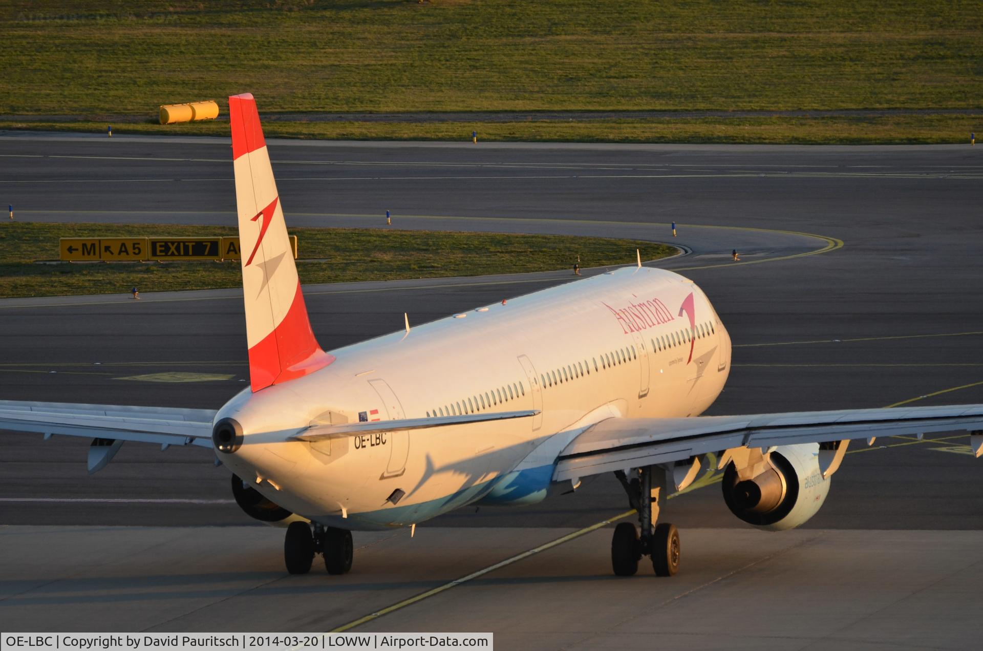 OE-LBC, 1996 Airbus A321-111 C/N 581, What a great day for plane spotting!