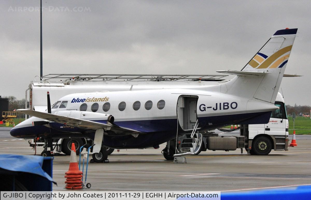 G-JIBO, 1986 British Aerospace BAe-3101 Jetstream 31 C/N 711, On apron