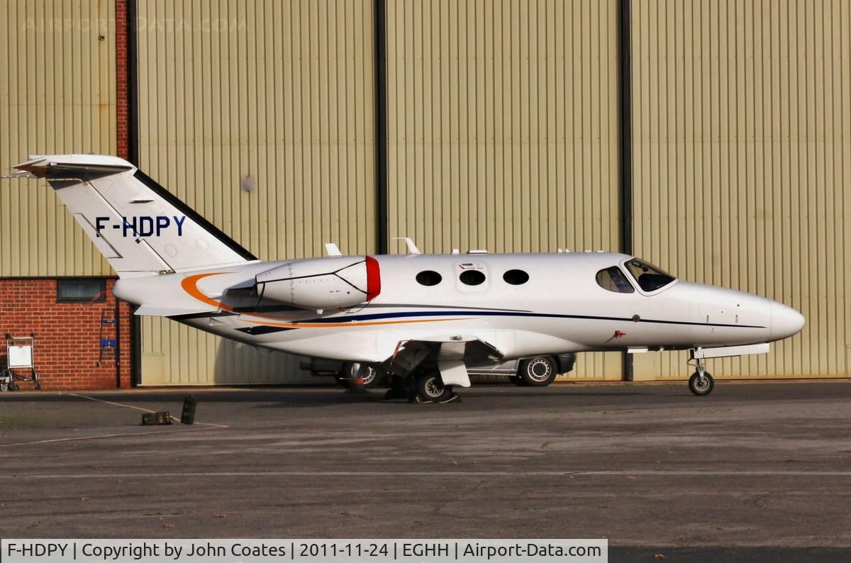 F-HDPY, 2009 Cessna 510 Citation Mustang Citation Mustang C/N 510-0149, At CSE