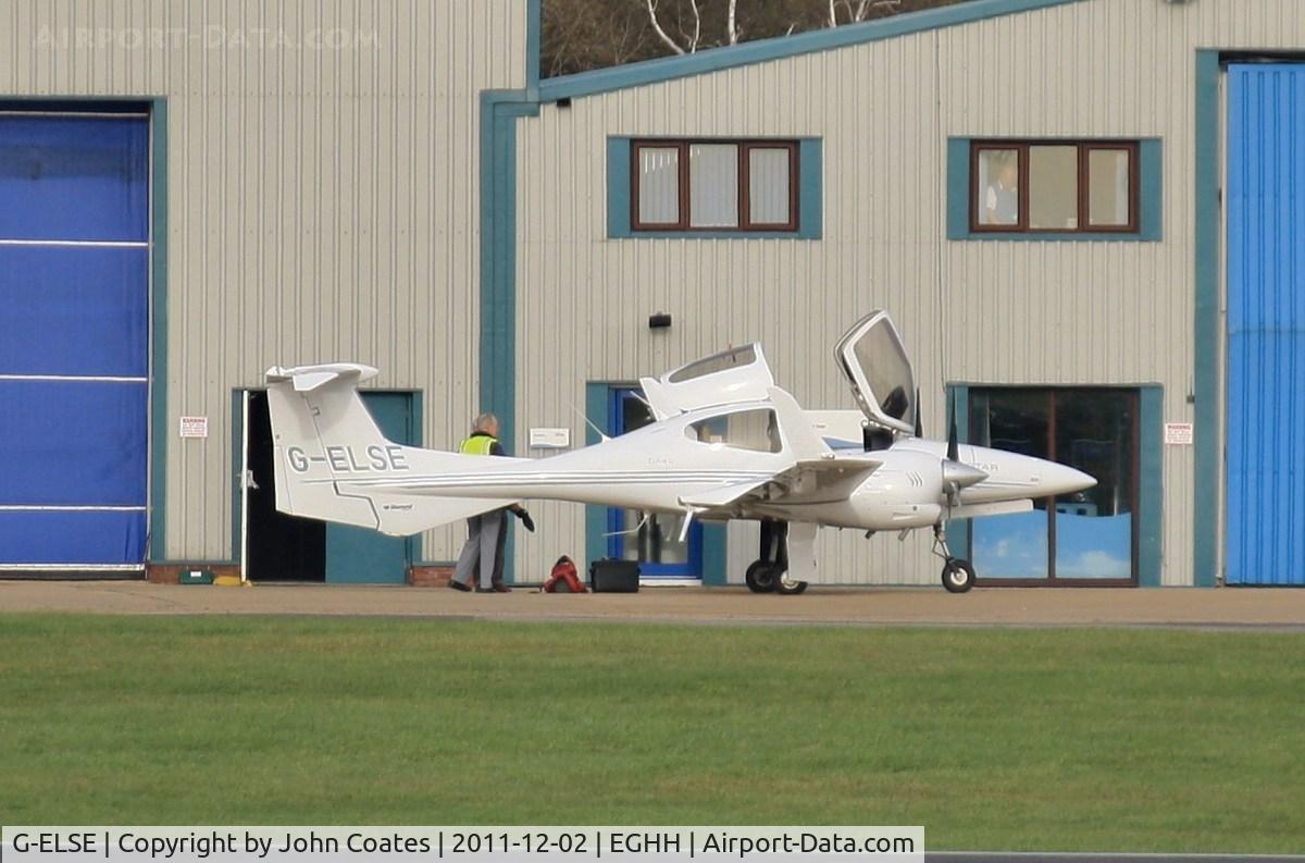 G-ELSE, 2006 Diamond DA-42 Twin Star C/N 42.114, Receiving tlc