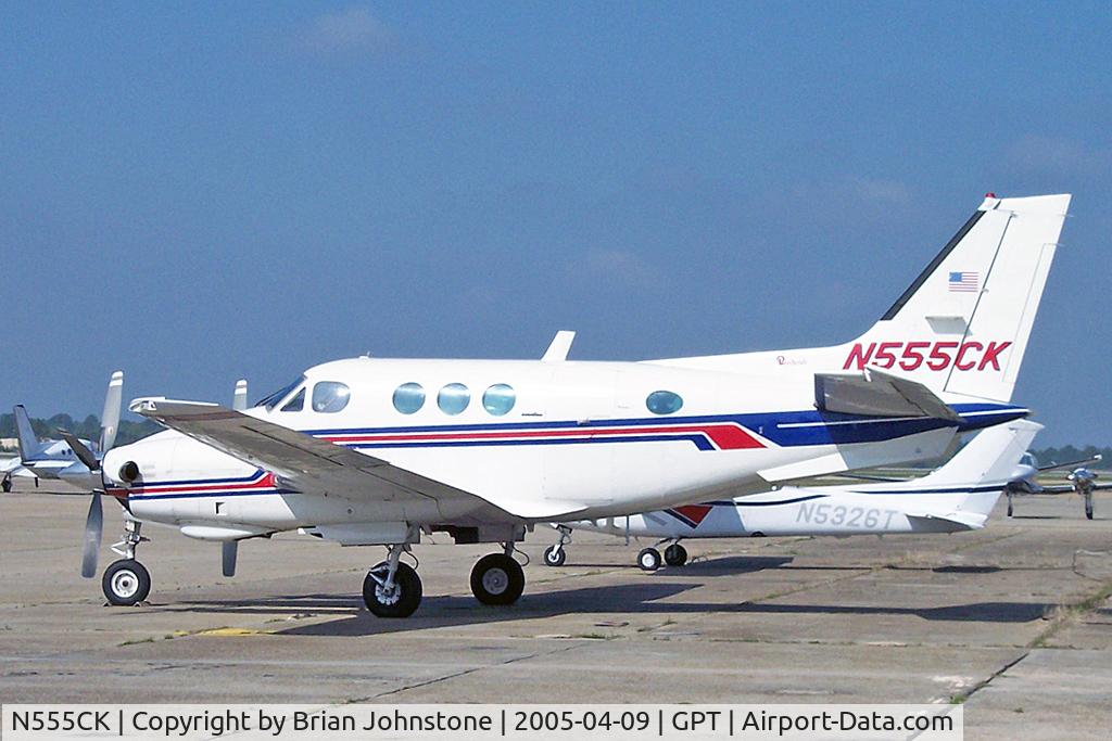 N555CK, 1975 Beech C90 King Air C/N LJ-677, N555CK Beech C90 GPT 9.4.05