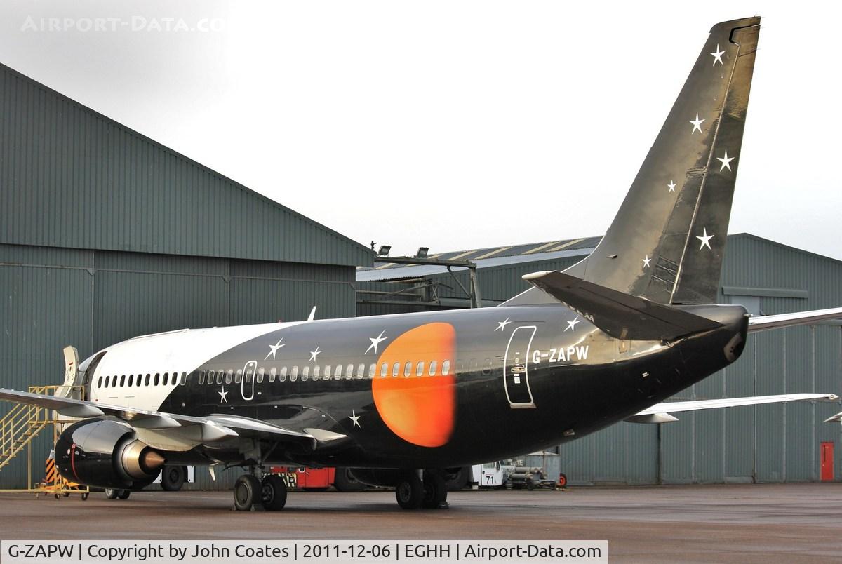 G-ZAPW, 1988 Boeing 737-3L9 C/N 24219, At European
