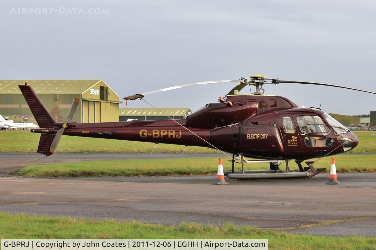 G-BPRJ, 1982 Aerospatiale AS-355F-1 Ecureuil 2 C/N 5201, At Sigs