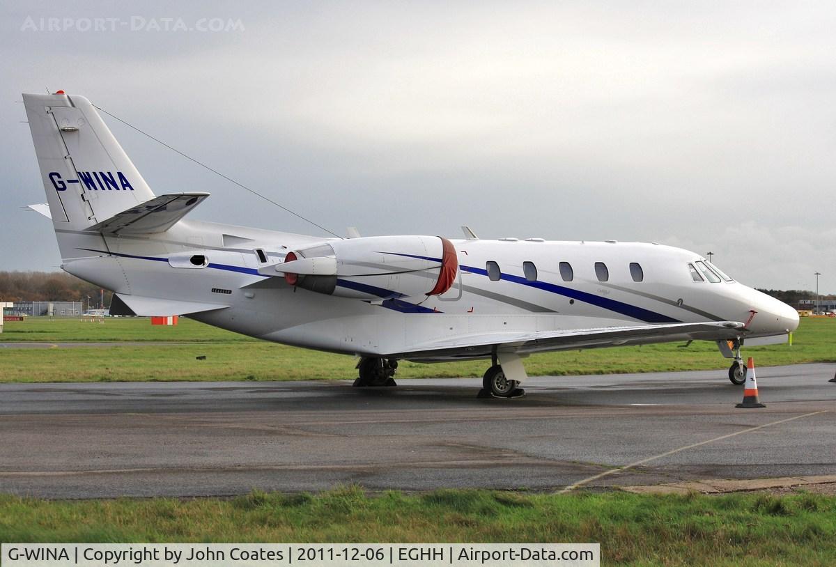 G-WINA, 2003 Cessna 560XL Citation Excel C/N 560-5343, At CSE