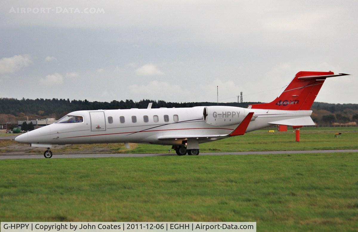 G-HPPY, 2008 Learjet 45 C/N 45-2102, Taxiing happy.