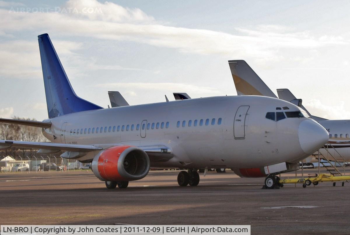 LN-BRO, 1991 Boeing 737-505 C/N 24647, At European
