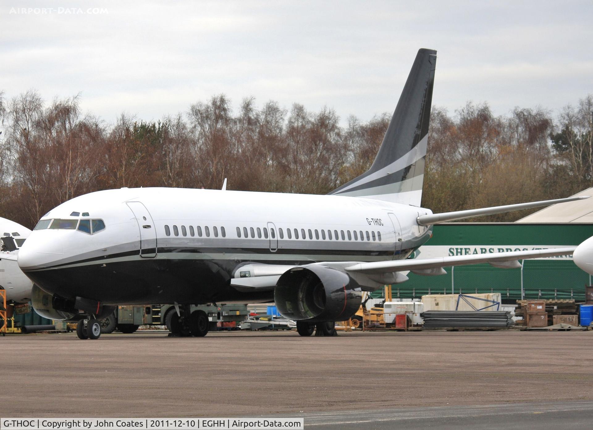 G-THOC, 1990 Boeing 737-59D C/N 24694, ex 4L-TGR at European