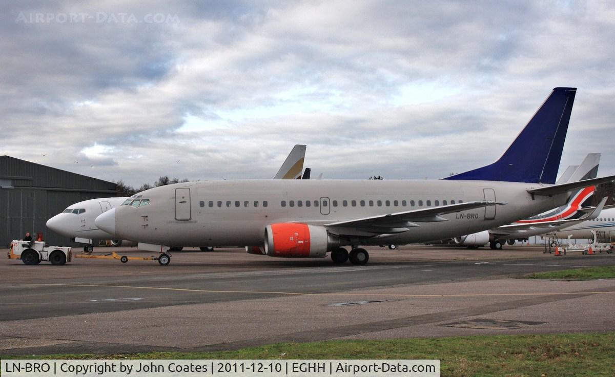 LN-BRO, 1991 Boeing 737-505 C/N 24647, At European