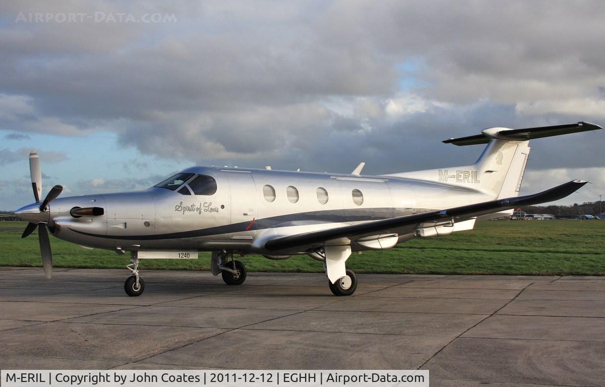 M-ERIL, 2010 Pilatus PC-12/47E C/N 1240, At Pilatus Centre