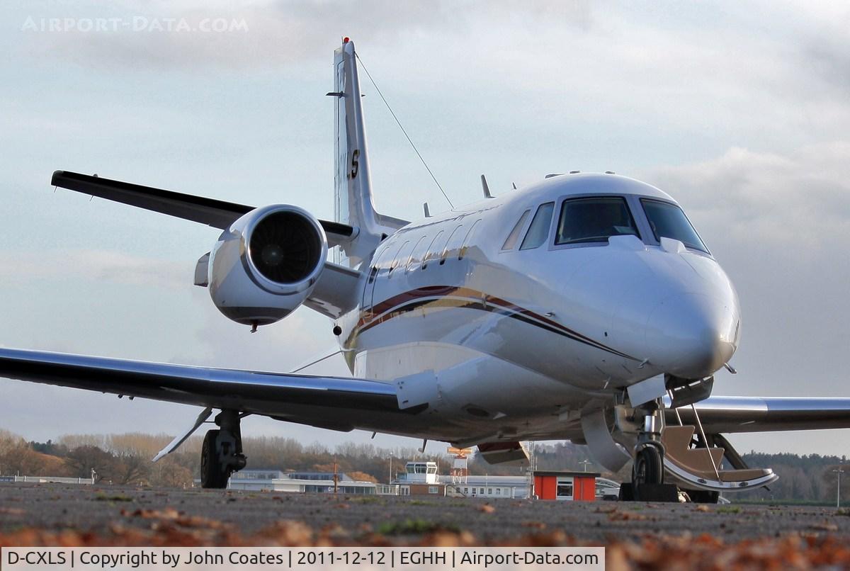 D-CXLS, 2009 Cessna 560XL Citation XLS+ C/N 560-6027, At CSE