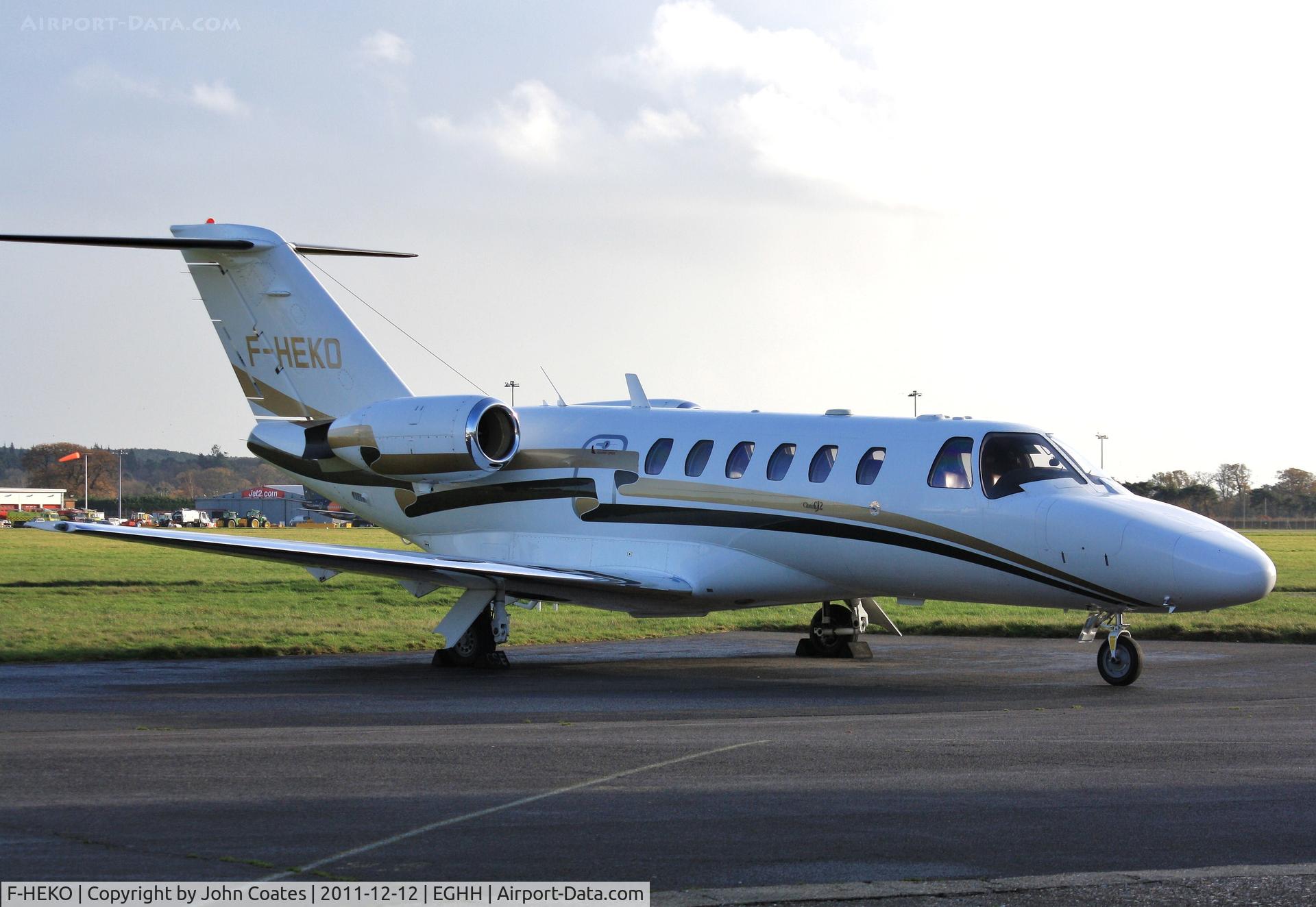 F-HEKO, 2002 Cessna 525A CitationJet CJ2 C/N 525A-0080, At CSE
