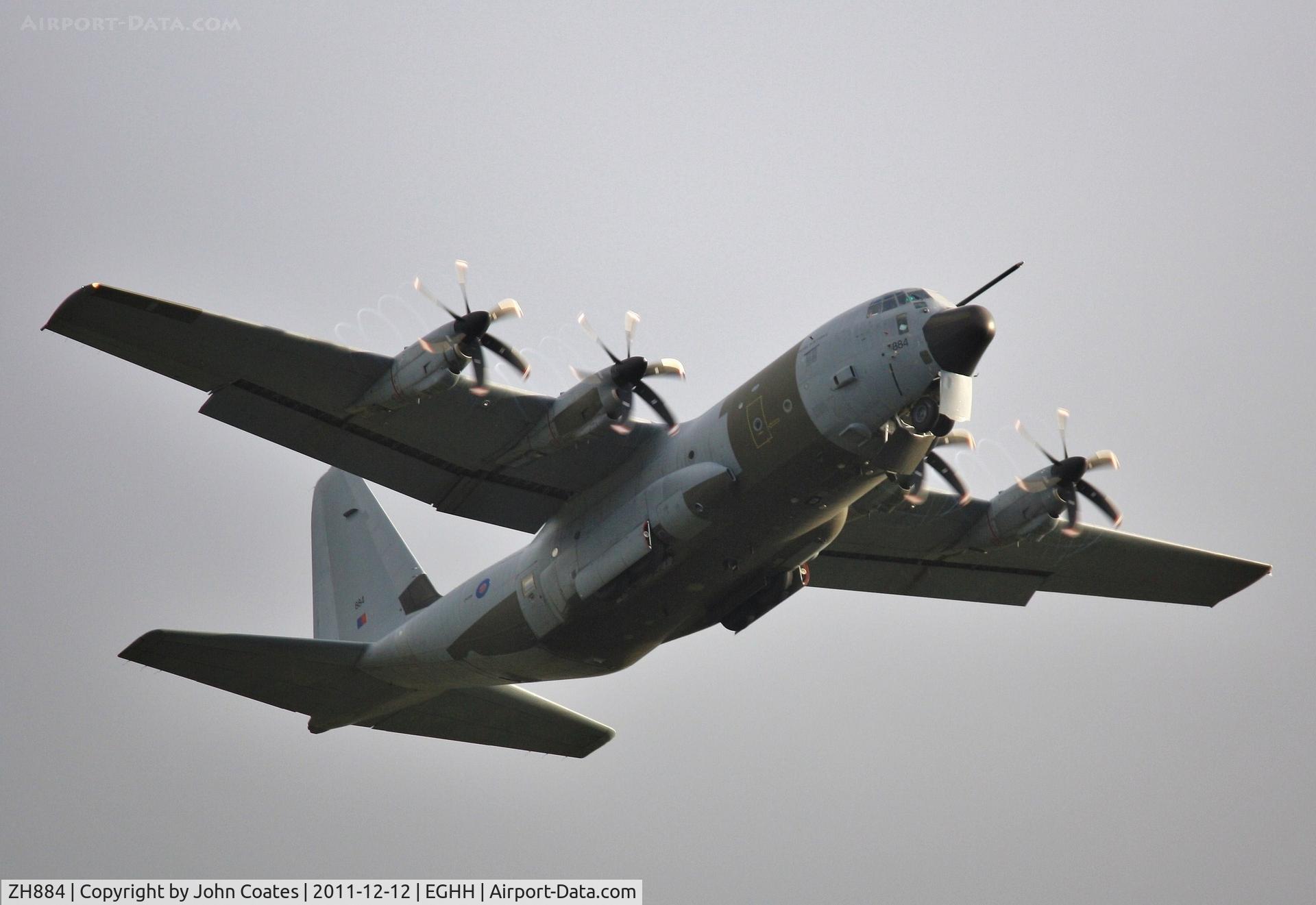 ZH884, 1999 Lockheed Martin C-130J Hercules C.5 C/N 382-5482, Departing on para chuck.