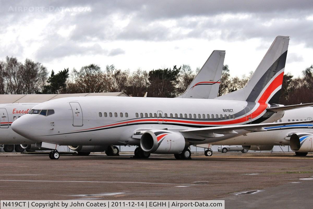 N419CT, 1991 Boeing 737-529 C/N 25419, At European