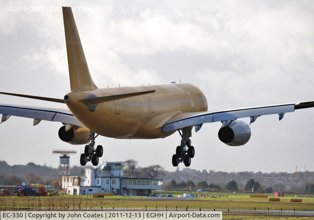 EC-330, 2011 Airbus KC3 Voyager (A330-243MRTT) C/N 1275, Touchdown arrival