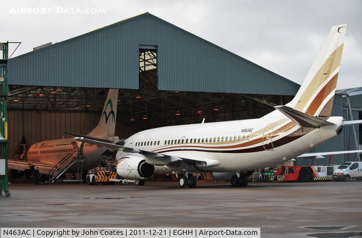 N463AC, 1995 Boeing 737-528 C/N 27425, At European