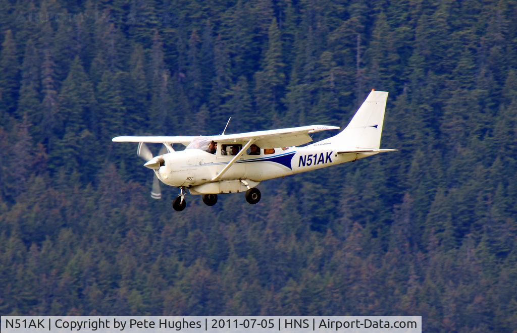 N51AK, Cessna U206G Stationair C/N U20603785, N51AK Cessna 206 landing at Haines, AK