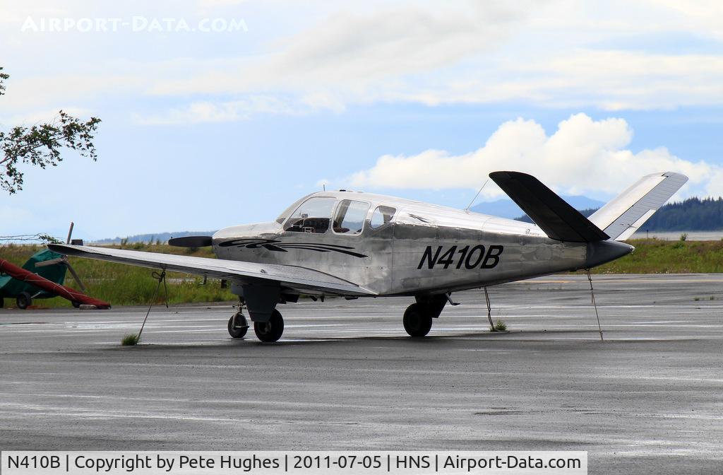 N410B, 1948 Beech A35 Bonanza C/N D-1607, N410B Bonanza at Haines, AK