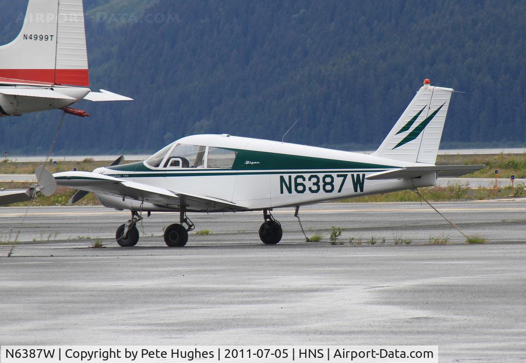 N6387W, 1964 Piper PA-28-140 C/N 28-20452, N6387W Pa28 Cherokee at Haines, AK