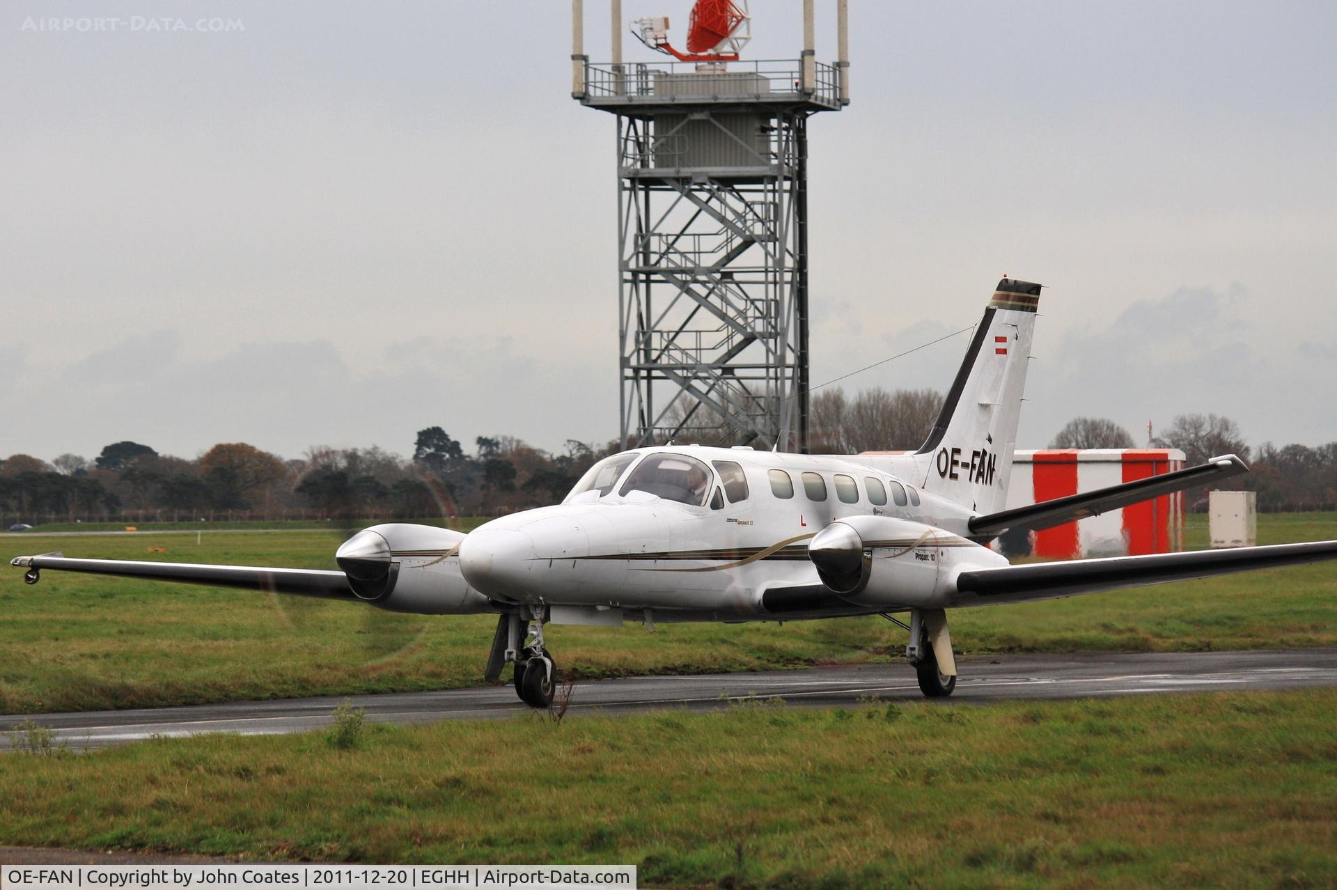 OE-FAN, Cessna 441 Conquest II C/N 441-0242, Taxiing