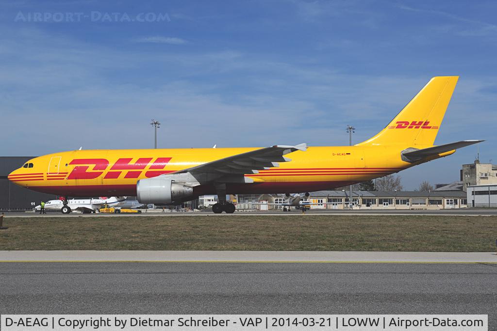 D-AEAG, 1991 Airbus A300B4-622R(F) C/N 621, DHL Airbus 300-600