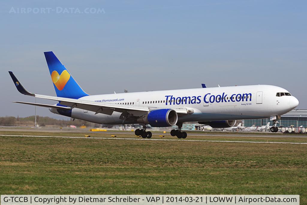 G-TCCB, 1997 Boeing 767-31K C/N 28865, Thomas Cook Boeing 767-300