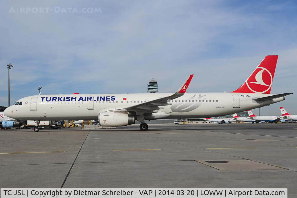 TC-JSL, 2011 Airbus A321-231 C/N 5667, THY Airbus 321