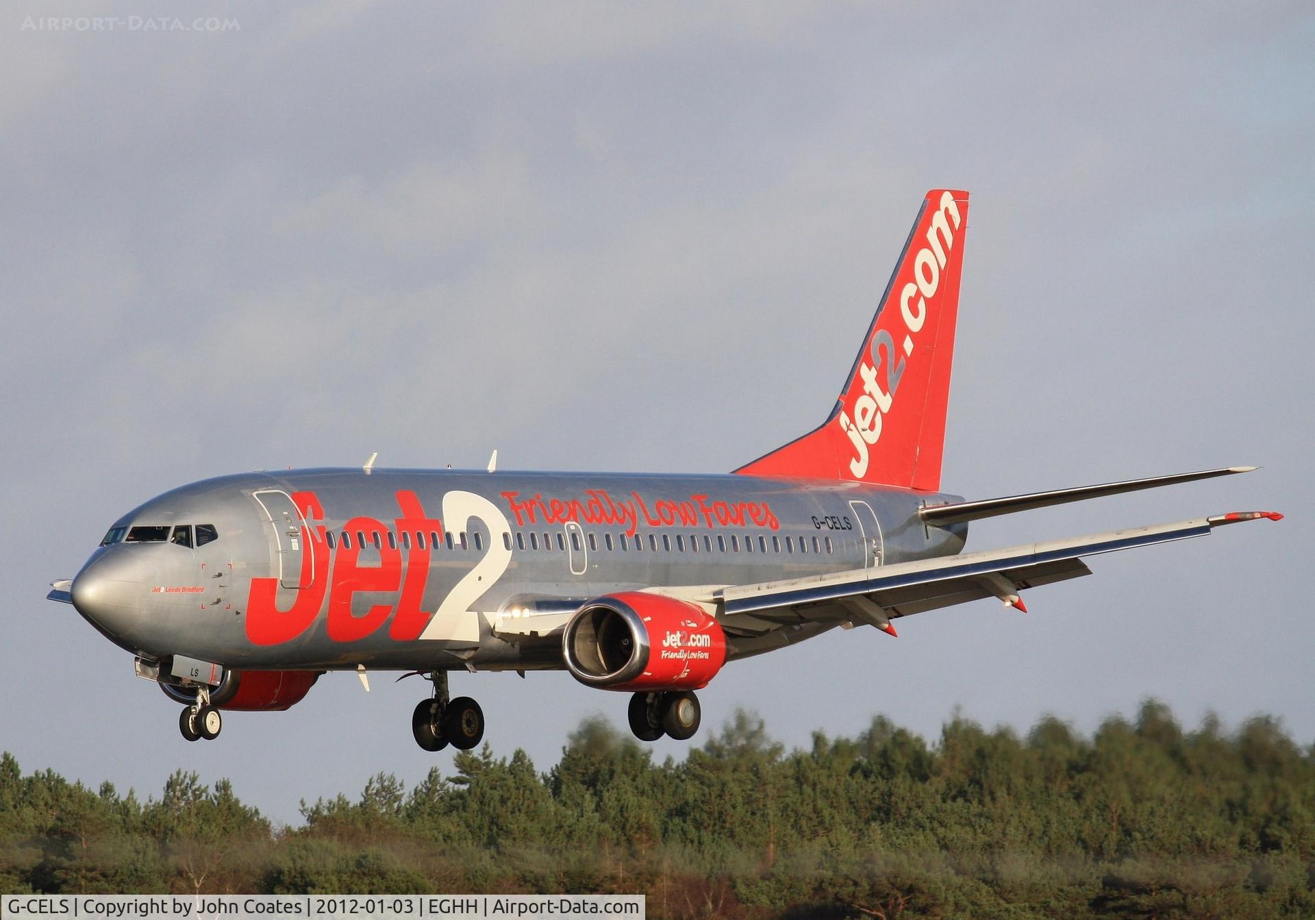 G-CELS, 1986 Boeing 737-377 C/N 23660, Arriving 26