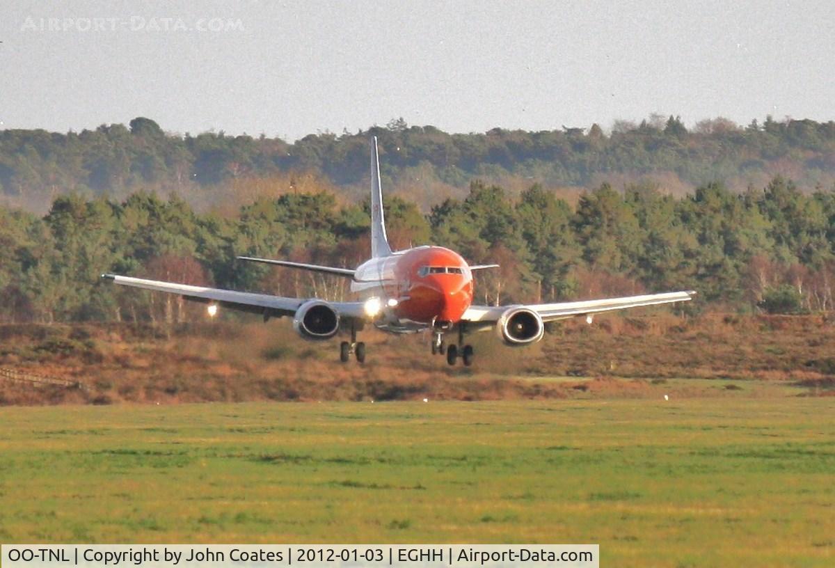 OO-TNL, 1998 Boeing 737-34S C/N 29109, Touchdown 26