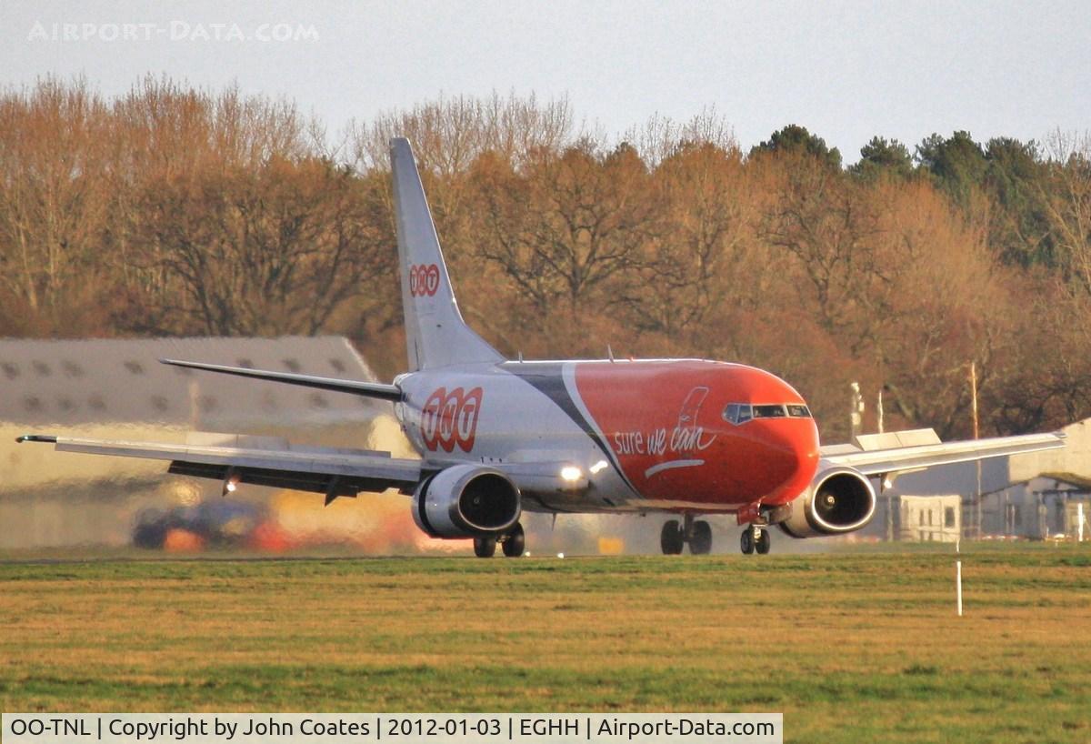 OO-TNL, 1998 Boeing 737-34S C/N 29109, Arriving