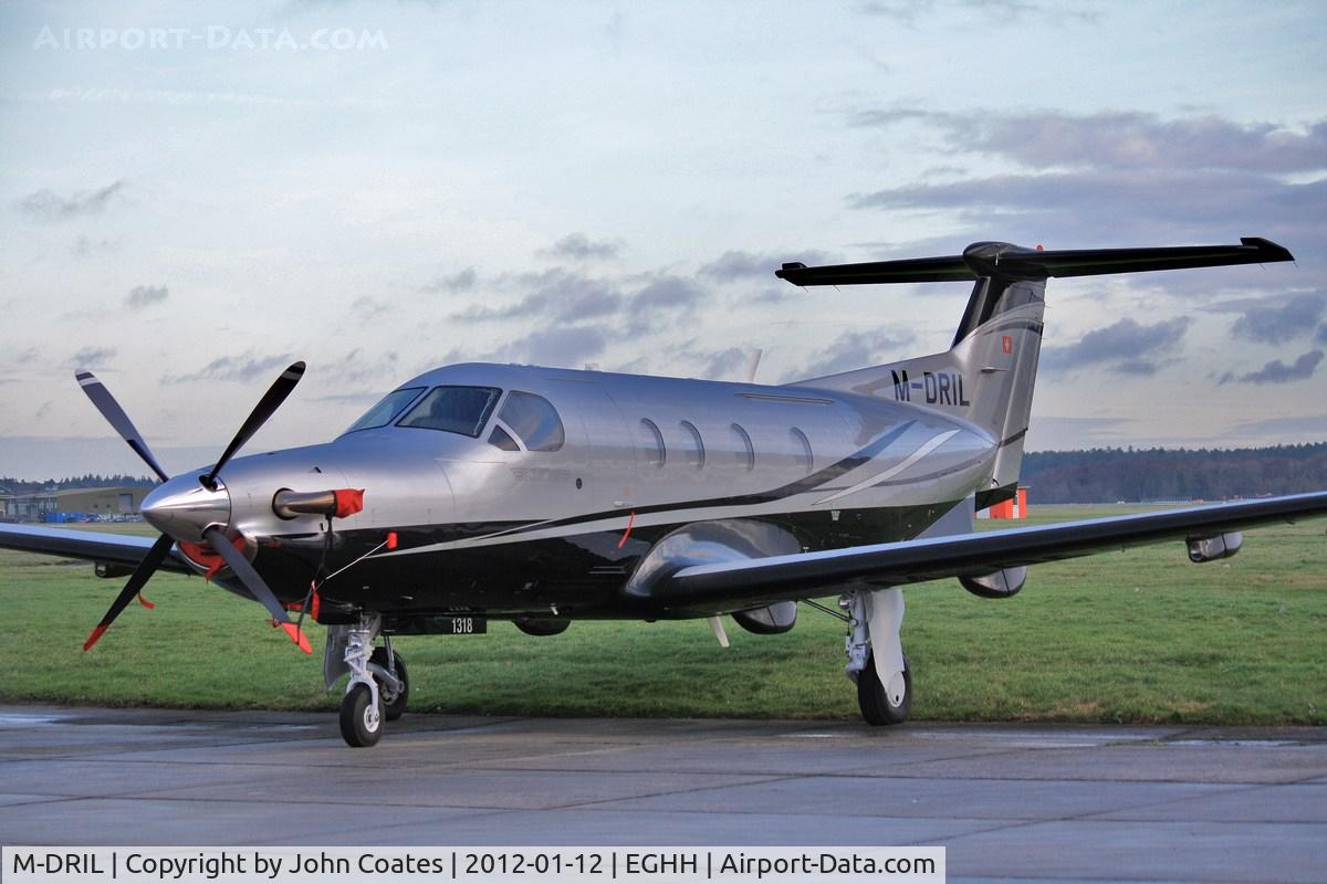M-DRIL, 2011 Pilatus PC-12/47E C/N 1318, At Pilatus