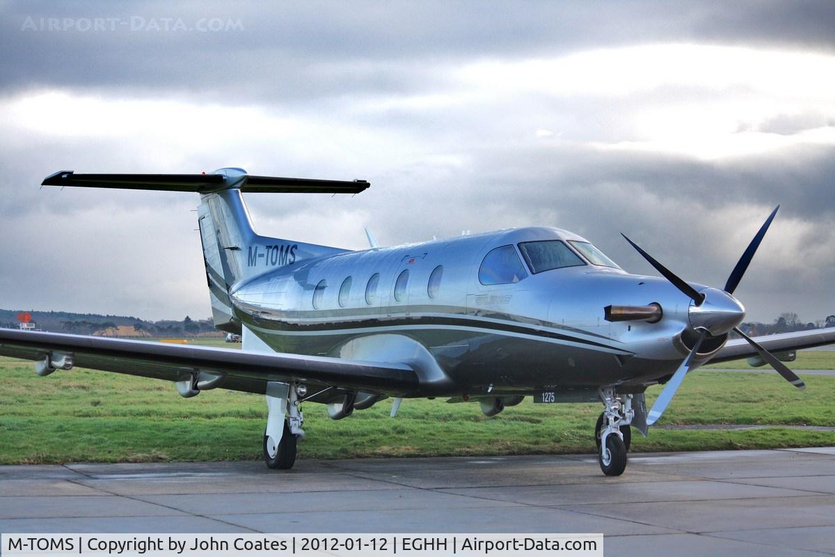 M-TOMS, 2011 Pilatus PC-12/47E C/N 1275, At Pilatus