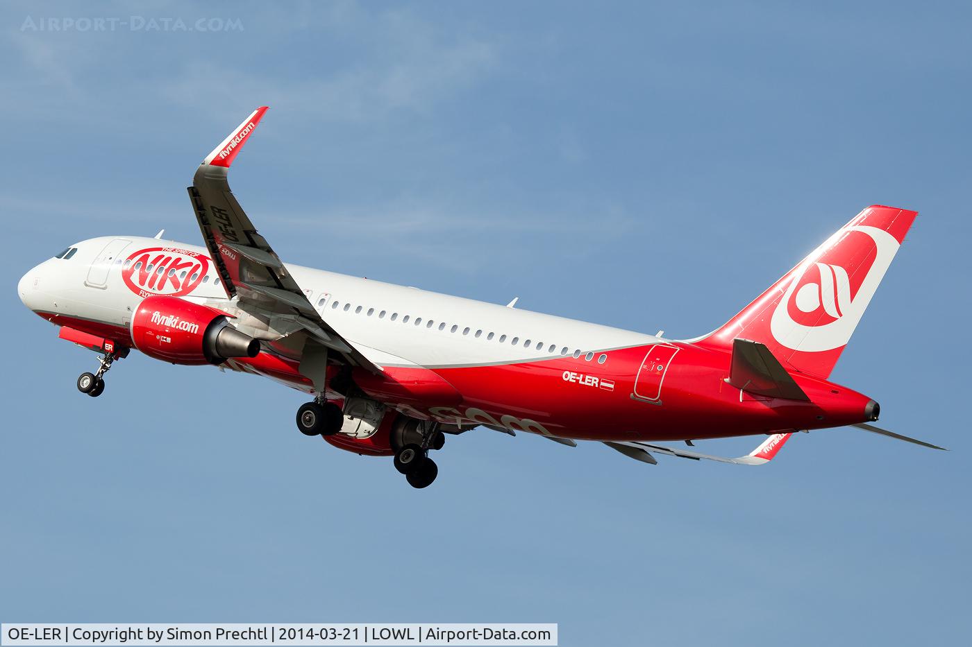 OE-LER, 2013 Airbus A320-214 C/N 5522, OE-LER @ Linz Airport